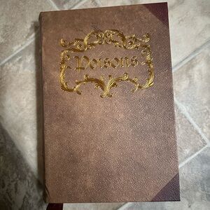 Brown and Gold Decorative Notebook